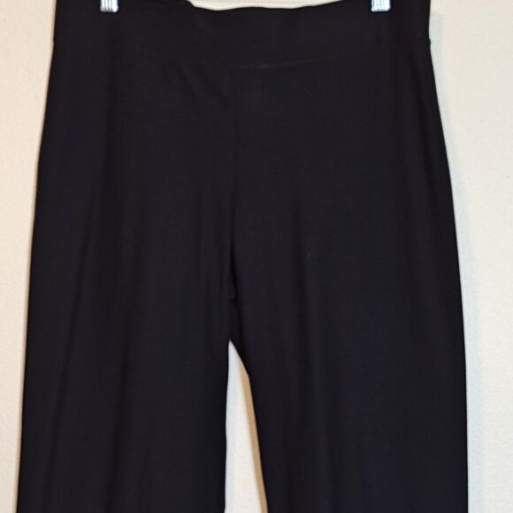 Eileen Fisher Pants Womens Medium Pull On Straight Leg Stretch Viscose Nylon - Picture 3 of 10